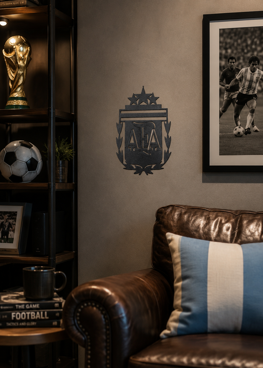 Argentina Crest Metal Wall Art
