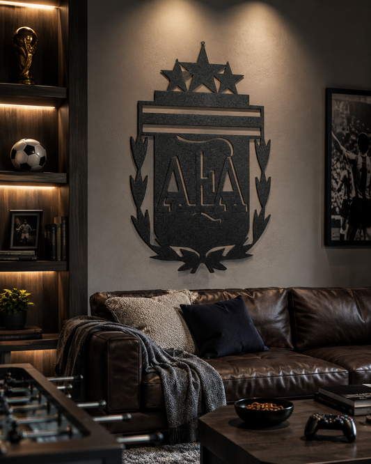Argentina Crest Metal Wall Art