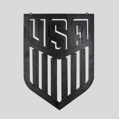 USA Shield Metal Wall Art